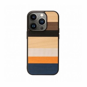 Man & Wood 天然木ケース for iPhone 14 Pro Max Province 背面カバー型 I23645i14PM(代引不可)