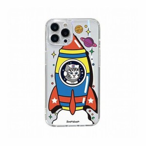 BOOGIE WOOGIE オーロラケース for iPhone 14 Pro Kitty Rocket 背面カバー型 BW24107i14P(代引不可)