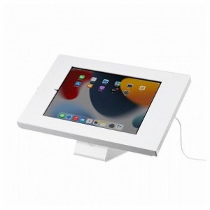 サンワサプライ iPad用スチール製スタンド付きケース(ホワイト) CR-LASTIP34W(代引不可)【送料無料】