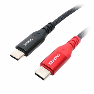 ミヨシ USB PD対応Type-Cケーブル 2m UPD-2A20/BK(代引不可)【送料無料】