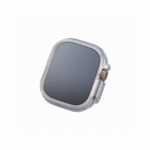 エレコム Apple Watch 49mm用ソフトバンパー AW-22CBPUCR(代引不可)