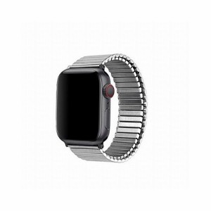 TF7 メタルストレッチバンド for Apple Watch 41/40/38mm Sサイズ シルバー TF21SV40S(代引不可)