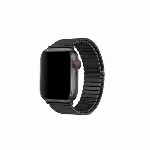 TF7 メタルストレッチバンド for Apple Watch 41/40/38mm Sサイズ ブラック TF21BK40S(代引不可)