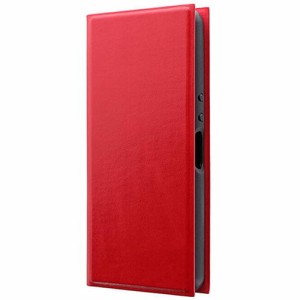 LEPLUS Xperia Ace SO-02L 薄型手帳型ケース PRIME レッド LP-19SX2LPRD(代引不可)