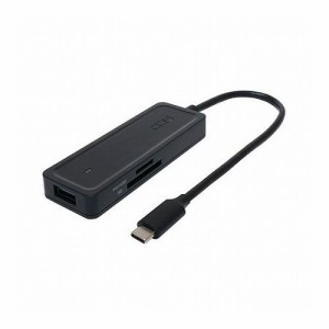 ミヨシ USB3.2 Gen2ハブ Type-C ブラック USH-10G2C/BK(代引不可)【送料無料】