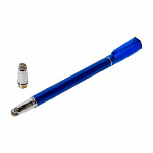 【5個セット】 ミヨシ 先端交換式タッチペン 導電繊維タイプ ブルー STP-L01/BLX5(代引不可)【送料無料】