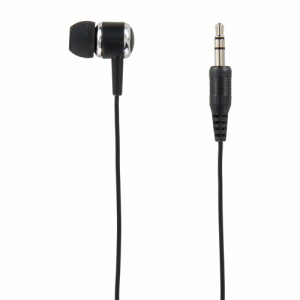 YAZAWA カナル型片耳イヤホン3Mステレオプラグ ブラック  TMS1063BK 家電 オーディオ関連 ヘッドホン・イヤホン(代引不可)