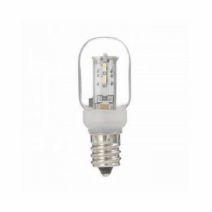 YAZAWA ナツメ形LEDランプ電球色E17クリア LDT1LG20E17 家電 照明器具 LED電球(代引不可)