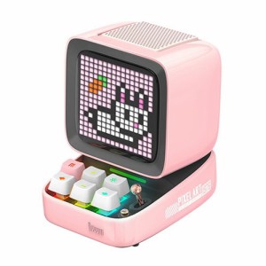 Divoom Ditoo Pro レトロ ピクセル アート Bluetooth スピーカー ピンク 90100058207 スピーカー Bluetooth Divoom Ditoo Pro(代引不可)