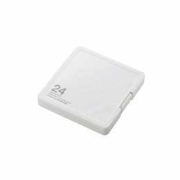 エレコム SD/microSDカードケース(プラスチックタイプ) CMC-SDCPP24WH【送料無料】