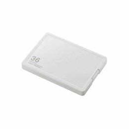 エレコム SD/microSDカードケース(プラスチックタイプ) CMC-SDCPP36WH【送料無料】