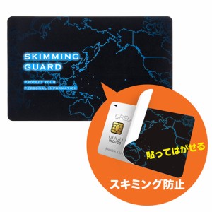 サンワサプライ スキミング防止カード(貼って剥がせるタイプ) LB-SL3SB【送料無料】