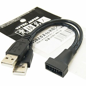 変換名人 USB2.0 A to m/Bピンヘッダー USB2-MB/CA【送料無料】