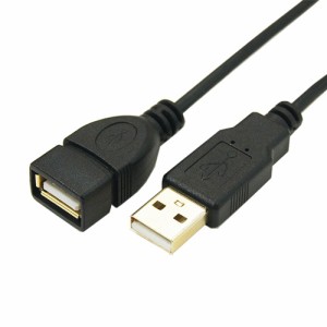 変換名人 極細USBケーブルAオス-Aメス 3m USB2A-AB/CA300【送料無料】