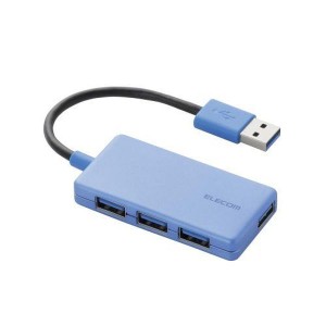 エレコム 4ポートUSB3.0ハブ(コンパクトタイプ) U3H-A416BBU【送料無料】