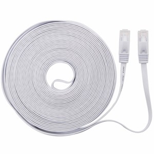 LANケーブル フラット CAT6 15m 白 AS-CAPC016 パソコン パソコン周辺機器 アッシー【送料無料】