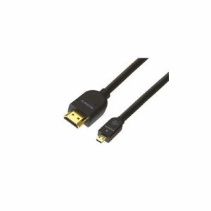 ソニー HDMI-マイクロHDMIケーブル 2.0m ハイスピード イーサネット対応 3D映像対応 DLCHEU20A(代引不可)