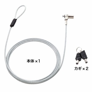 サンワサプライ 超小型シリンダセキュリティ(eセキュリティ・鍵No.1) SLE-25S-1(代引不可)【送料無料】