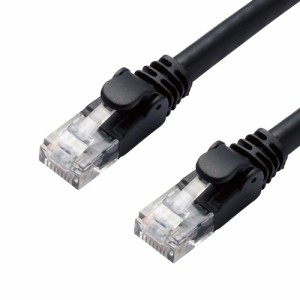 エレコム LANケーブル CAT6A スタンダード 7m ブラック LD-GPA BK7 LD-GPA BK7 パソコン(代引不可)