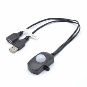 日本トラストテクノロジー USB人感センサー USENS-BK USB関連(代引不可)【送料無料】