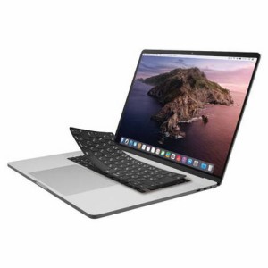 エレコム キーボードカバー/シリコン/MacBook Pro/16inch/ブラック PKS-MBP16BK キーボードカバー ブラック 黒(代引不可)