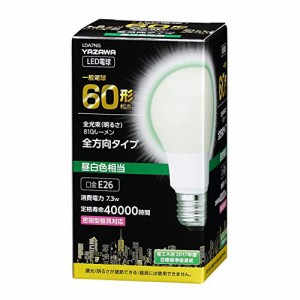 5個セット YAZAWA 一般電球形LED 60W相当 昼白色 LDA7NGX5 家電 照明器具 その他の照明器具 LDA7NGX5(代引不可)【送料無料】