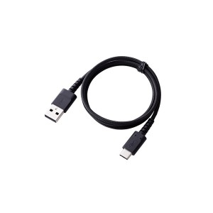 エレコム スマートフォン用USBケーブル/USB(A-C)/認証品/高耐久/0.7m/ブラック MPA-ACS07NBK(代引不可)
