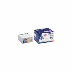 EPSON (純正インクカートリッジ 6色セット) IC6CL47 パソコン パソコン周辺機器 インク EPSON(代引不可)【送料無料】