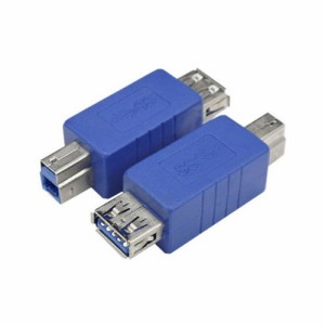 変換名人 変換プラグ USB3.0 A(メス)-B(オス) USB3AB-BA パソコン パソコン周辺機器 その他パソコン用品 変換名人(代引不可)