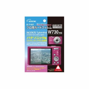 エツミ プロ用ガードフィルム ソニー Cyber-shot DSC-W730専用 E-7197 カメラ カメラアクセサリー カメラ用フィルム(代引不可)