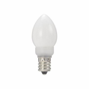  ローソク形LEDランプ電球色E12ホワイト LDC1LG23E12W 家電 照明器具 LED電球(代引不可)