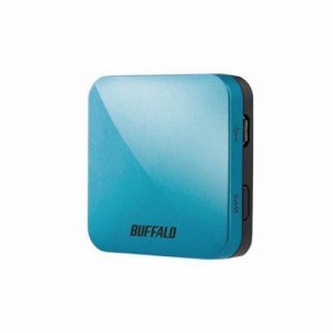 BUFFALO Wi-Fiルーター WMR-433W2シリーズ ターコイズブルー WMR-433W2-TB(代引不可)【送料無料】