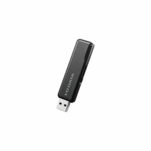 IOデータ USBメモリ ブラック 64GB USB3.1 USB TypeA スライド式 U3-STD64GR/K データ 保存 記録(代引不可)【送料無料】