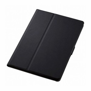 ELECOM エレコム iPad 10.2 2019年モデル/フラップケース/ソフトレザー/フリーアングル/スリープ対応/ブラック TB-A19RWVFUBK(代引不可)