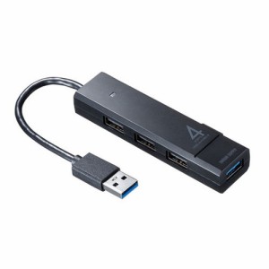 サンワサプライ USB3.1 Gen1+USB2.0コンボハブ USB-3H421BK 接続 分岐 多岐(代引不可)