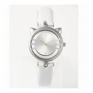 GRANDEUR レディース腕時計 CATウォッチ SS/ホワイト ESL081W1(代引不可)【送料無料】