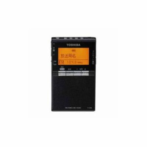 TOSHIBA 東芝 ワイドFM対応 FM/AM 携帯ラジオ ブラック TY-SPR8KM(代引不可)【送料無料】