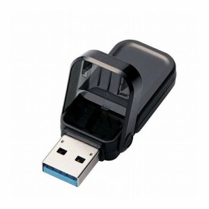 エレコム USBメモリー USB3.1(Gen1)対応 フリップキャップ式 32GB ブラック MF-FCU3032GBK(代引不可)【送料無料】