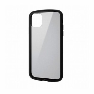 エレコム iPhone 11 TOUGH SLIM LITE フレームカラー ブラック PM-A19CTSLFCBK(代引不可)【送料無料】