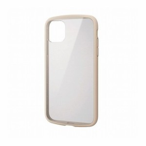 エレコム iPhone 11 TOUGH SLIM LITE フレームカラー アイボリー PM-A19CTSLFCIV(代引不可)【送料無料】