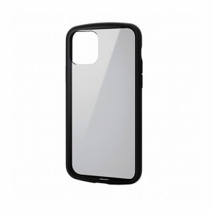 エレコム iPhone 11 Pro TOUGH SLIM LITE フレームカラー ブラック PM-A19BTSLFCBK(代引不可)