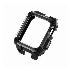 エレコム Apple Watch 44mm/ケース/ZEROSHOCK/ブラック AW-44CSZEROBK(代引不可)【送料無料】