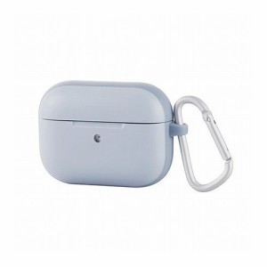 エレコム AirPods Pro対応アクセサリ/TOUGH SLIMケース/カラビナ付/ブルー AVA-AP2TSBU(代引不可)【送料無料】