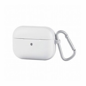 エレコム AirPods Pro対応アクセサリ/TOUGH SLIMケース/カラビナ付/ホワイト AVA-AP2TSWH(代引不可)【送料無料】