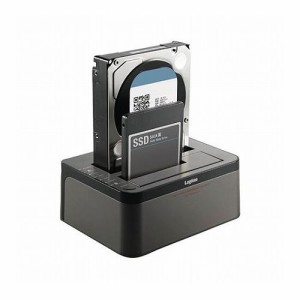 エレコム HDDケース/3.5インチHDD&2.5インチHDD+SSD/2Bay/Duplicator/USB3.0/ソフト付/エラースキップ機能付 LGB-2BDPU3ES(代引不可)【送