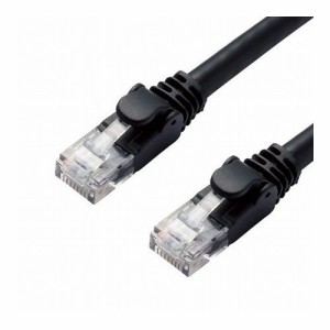 5個セット エレコム LANケーブル/CAT6A/スタンダード/1m/ブラック LD-GPA/BK1X5(代引不可)【送料無料】