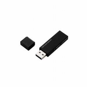 エレコム USBメモリー/USB2.0対応/セキュリティ機能対応/32GB/ブラック MF-MSU2B32GBK(代引不可)