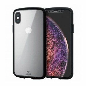 エレコム iPhone XS TOUGH SLIM LITE クリア クリア PM-A18BTSLCCR(代引不可)