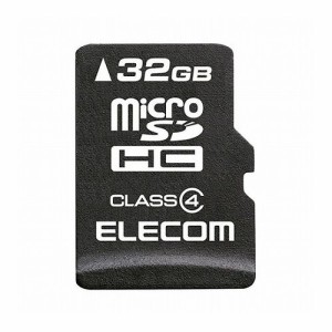 エレコム microSDHCカード/データ復旧サービス付/Class4/32GB MF-MSD032GC4R(代引不可)【送料無料】