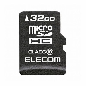 エレコム MicroSDHCカード/データ復旧サービス付/Class10/32GB MF-MSD032GC10R(代引不可)【送料無料】